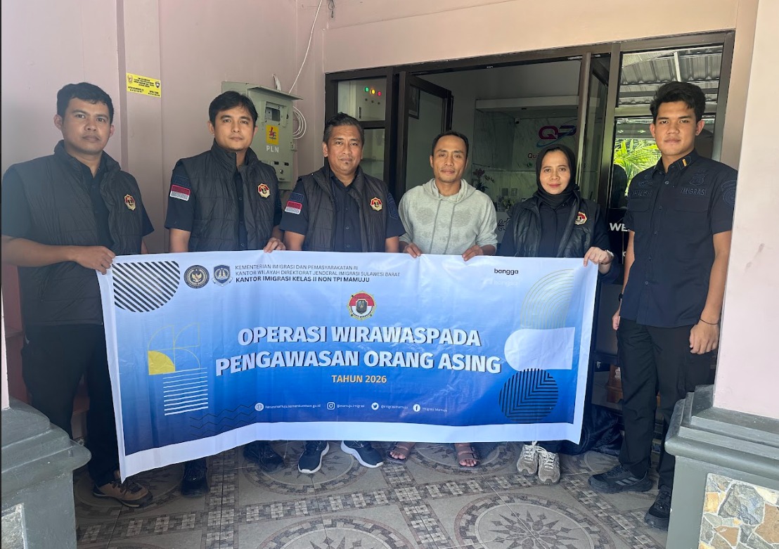 Imigrasi Mamuju Gelar Operasi “WIRAWASPADA”, Perkuat Pengawasan Orang Asing di Wilayah Kerja