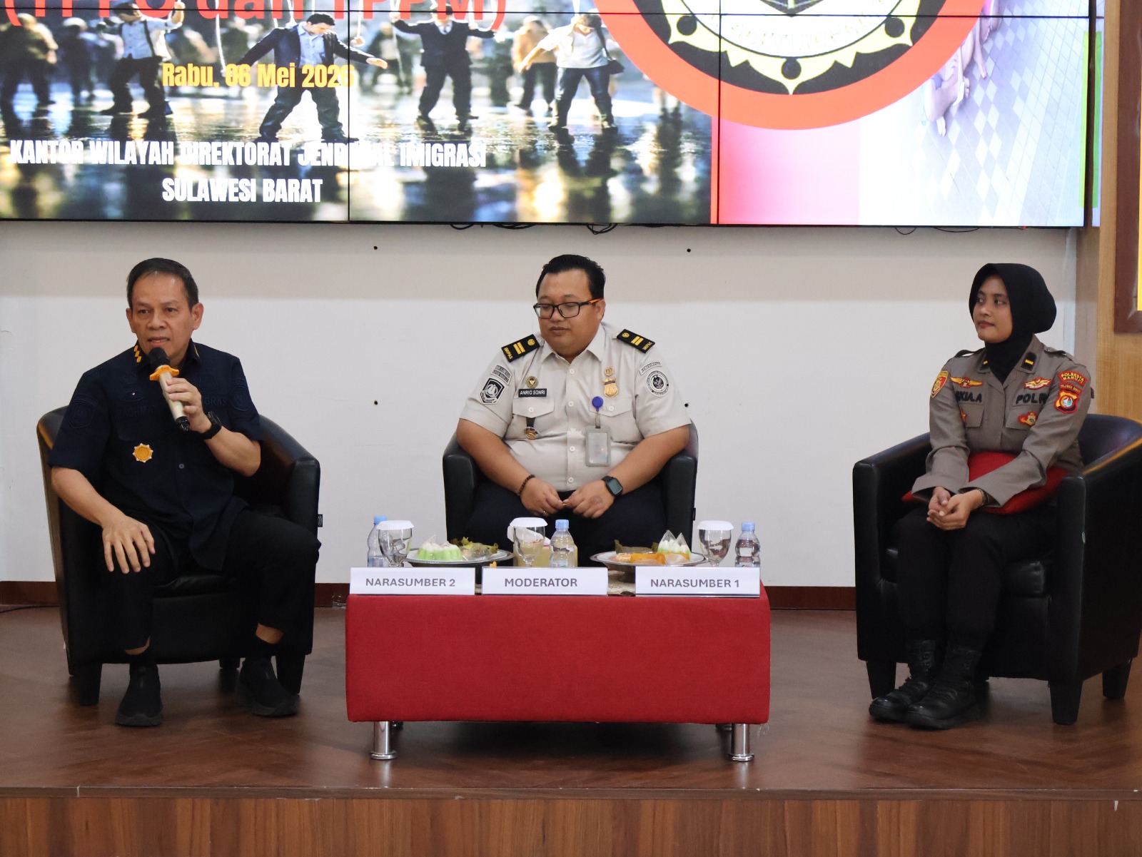 Waspadai Modus Kerja Luar Negeri, Imigrasi Mamuju Edukasi Generasi Muda Cegah TPPO