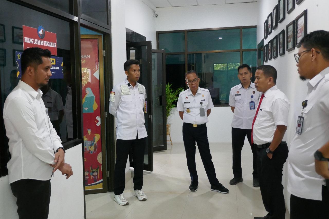 Kadiv Yankumham Kunjungi Kanim Mamuju, Apresiasi Pelayanan Publik Berbasis HAM